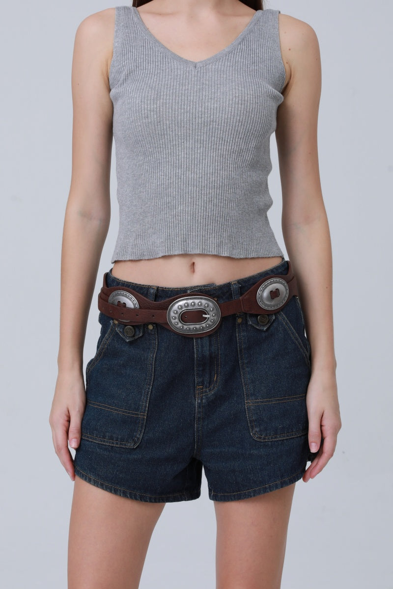 Boho Western PU Belt – Versatile Waist Strap for Women ?????-Soul Flow Apparel
