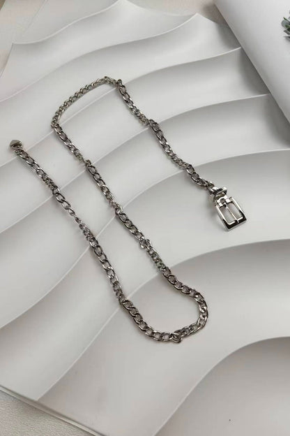 Chunky Chain Waist Belt - Versatile Punk Style ⛓️ Leto Collection