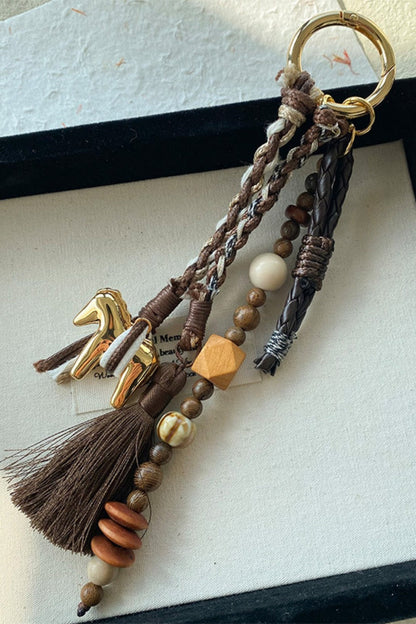 Elegant Golden Carousel Bag Charm – Chic Multi-Use Pendant ?????-Soul Flow Apparel