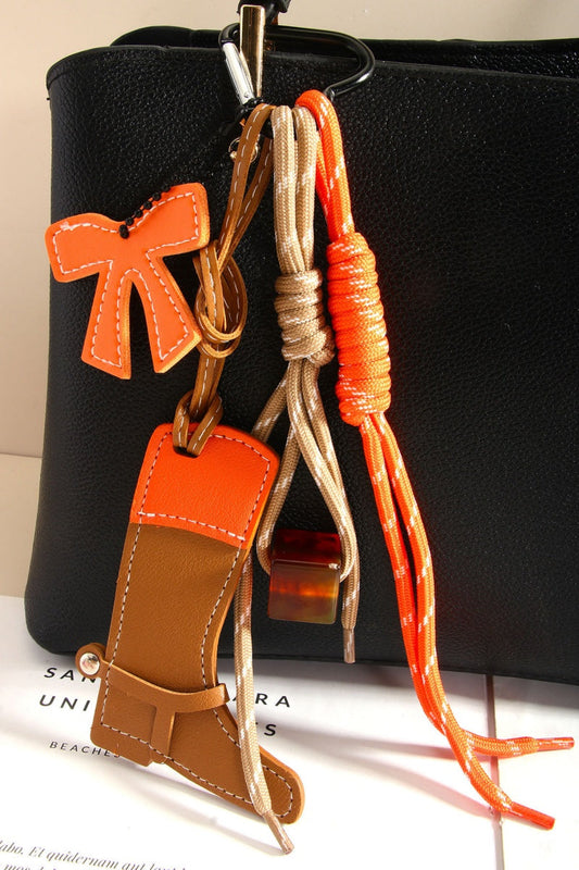 Western Pony Boot Charm – Vibrant Beaded Bag Accessory ?????-Soul Flow Apparel