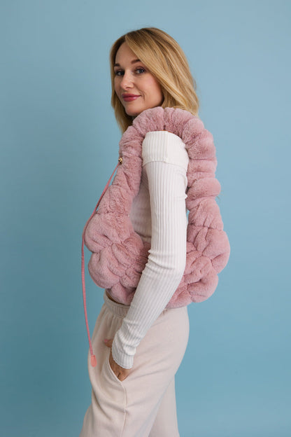 Plush Cloud Knit Cross Body Bag ??-Soul Flow Apparel