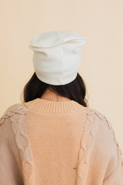 Cozy Up Trendy Chunky Knit Slouch Beanie-Soul Flow Apparel