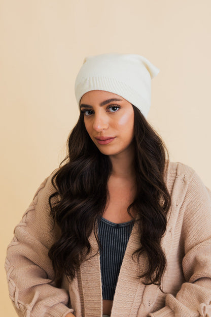 Cozy Up Trendy Chunky Knit Slouch Beanie-Soul Flow Apparel