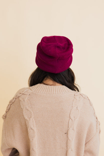 Cozy Up Trendy Chunky Knit Slouch Beanie-Soul Flow Apparel