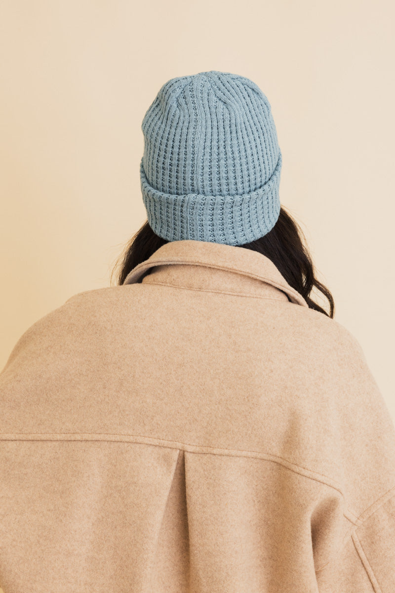 Soul Flow Apparel | Boho Toasty Waffle Puff Beanie