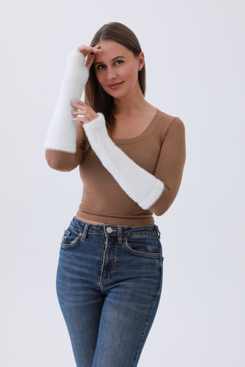 Cozy Ultra-Soft Winter Arm Hand Warmers – Must-Have Cold-Weather Comfort ??????-Soul Flow Apparel