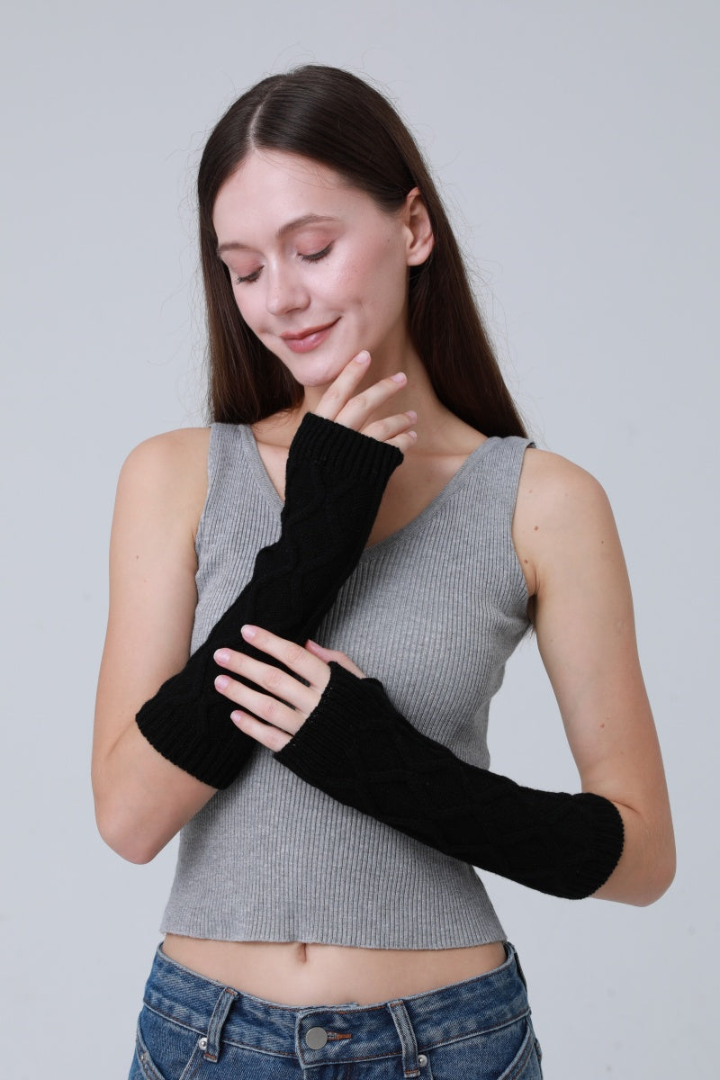 Thermal 3D Knit Arm Sleeves – All-Day Comfort & Warmth-Soul Flow Apparel