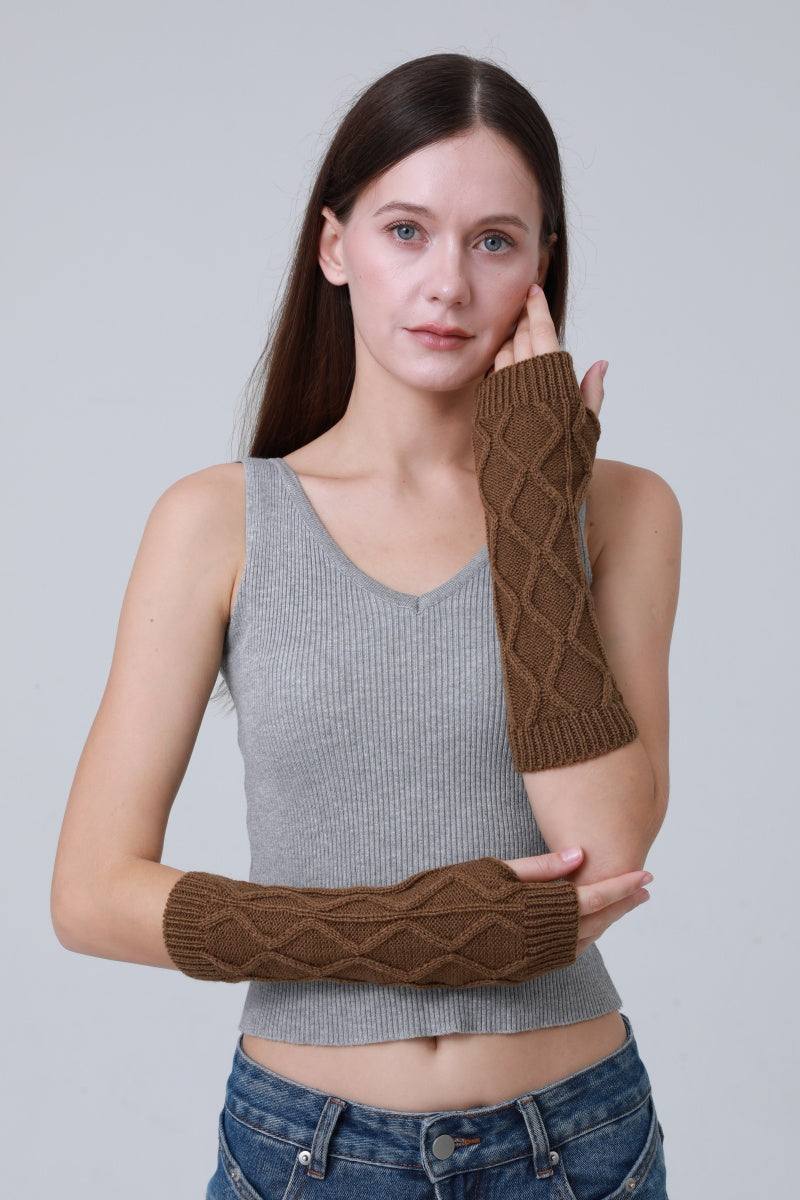 Thermal 3D Knit Arm Sleeves – All-Day Comfort & Warmth-Soul Flow Apparel
