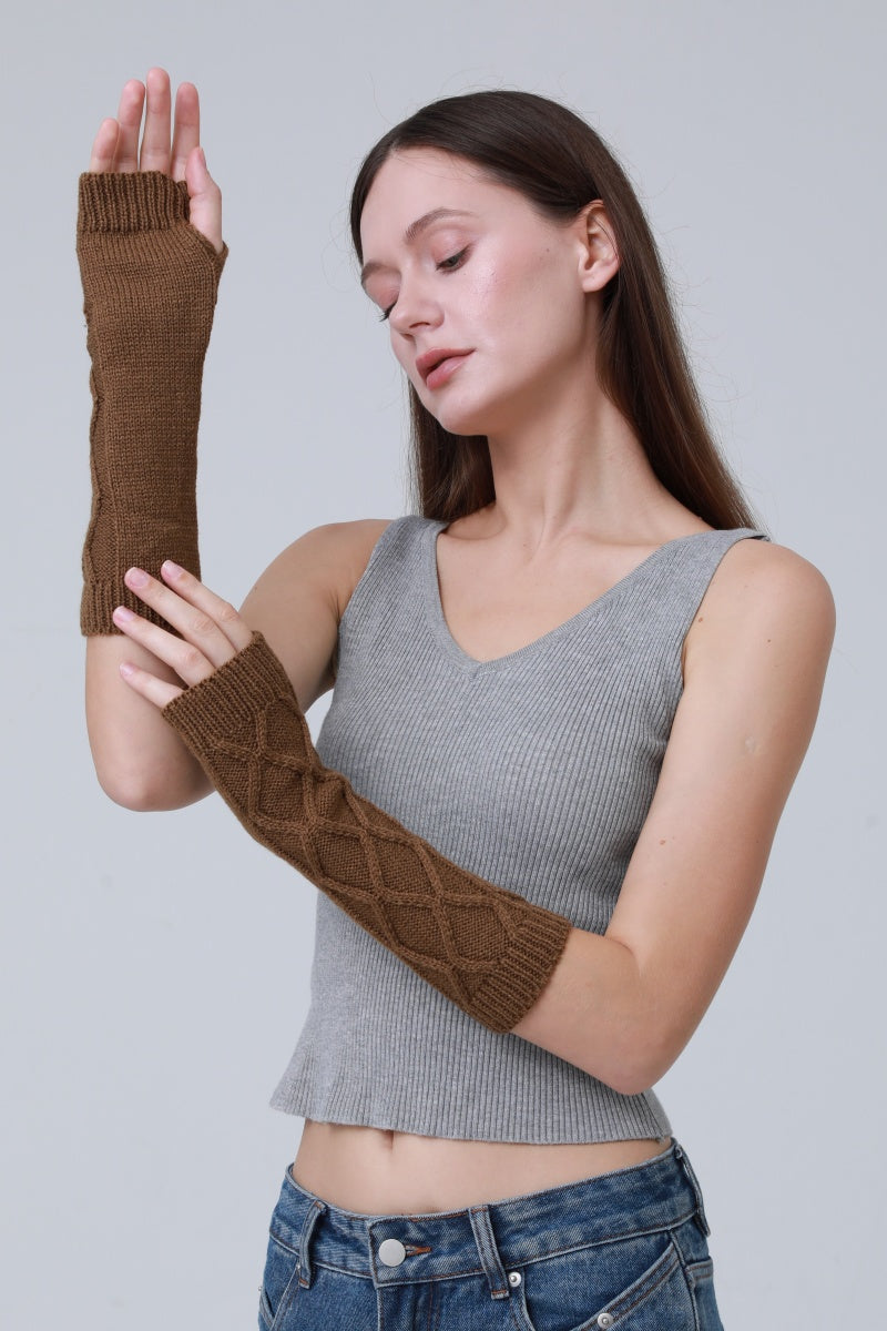 Thermal 3D Knit Arm Sleeves – All-Day Comfort & Warmth-Soul Flow Apparel