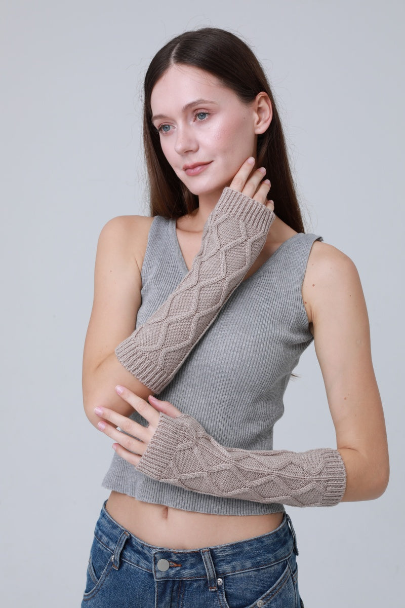 Thermal 3D Knit Arm Sleeves – All-Day Comfort & Warmth-Soul Flow Apparel