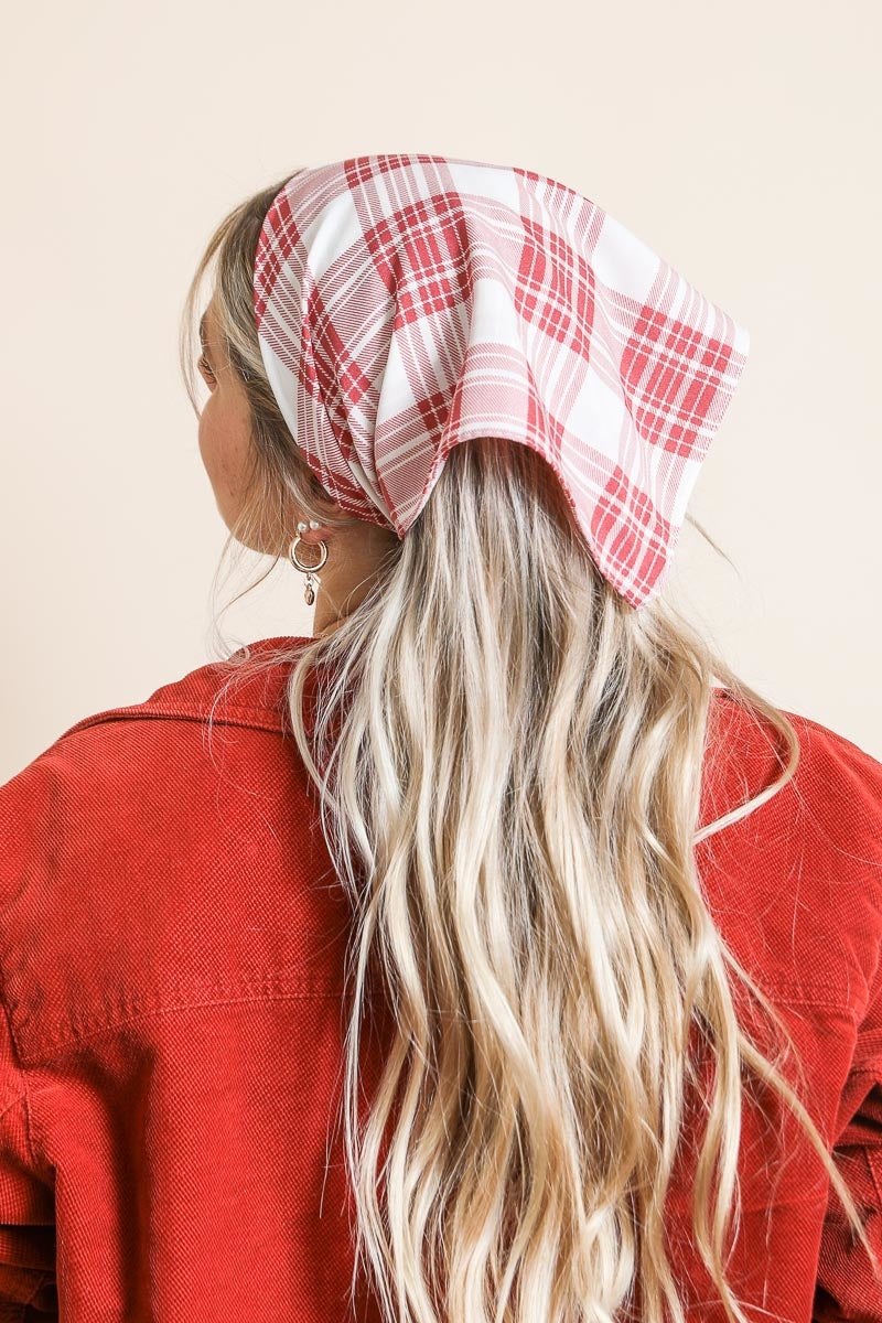 Triangle Flannel Head Scarf-Soul Flow Apparel