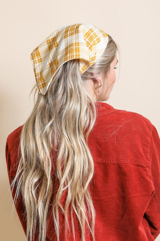 Triangle Flannel Head Scarf-Soul Flow Apparel
