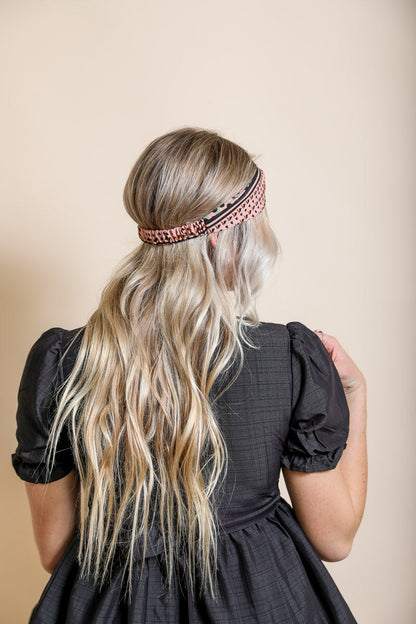 Mod Pattern Twist Headband - Bohemian, Chic, Versatile ????-Soul Flow Apparel