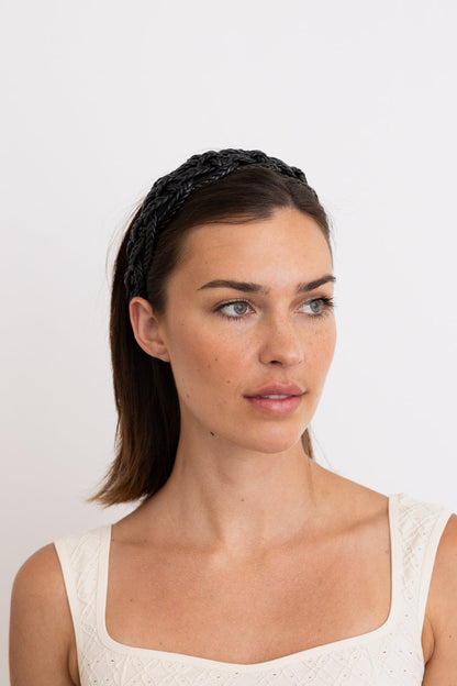 Woven Summer Alice Headband-Soul Flow Apparel