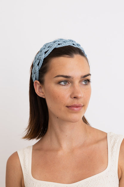 Woven Summer Alice Headband-Soul Flow Apparel