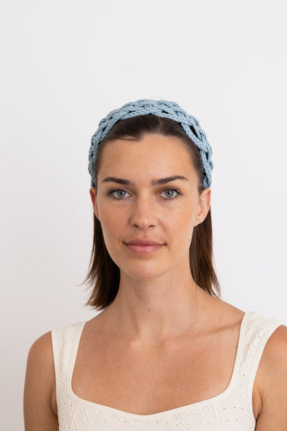 Woven Summer Alice Headband-Soul Flow Apparel