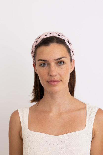Woven Summer Alice Headband-Soul Flow Apparel