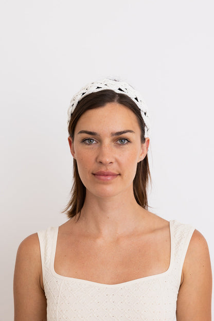 Woven Summer Alice Headband-Soul Flow Apparel