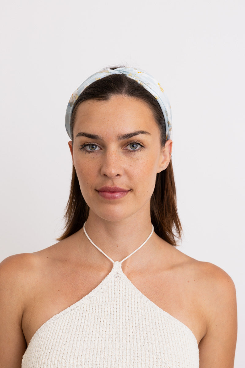 Secret Garden Satin Smooth Floral Headband ????-Soul Flow Apparel