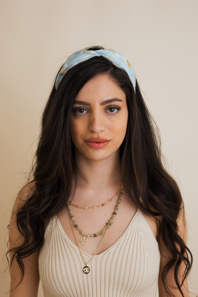 Satin Smooth Floral Headband ????-Soul Flow Apparel