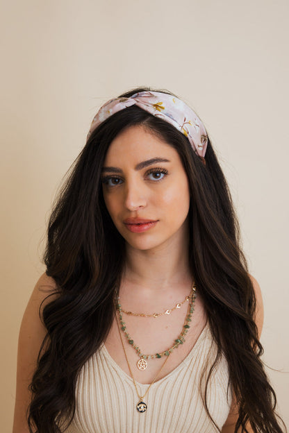 Satin Smooth Floral Headband ????-Soul Flow Apparel