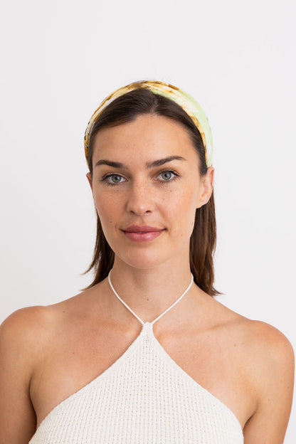 Cosmic Marbled Tie Dye Chiffon Headband-Soul Flow Apparel