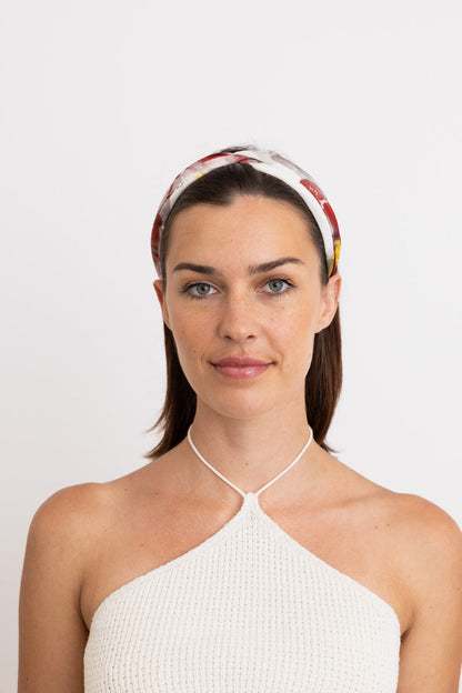 Cosmic Marbled Tie Dye Chiffon Headband-Soul Flow Apparel