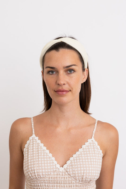 Pleated Solid Color Summer Headband??-Soul Flow Apparel