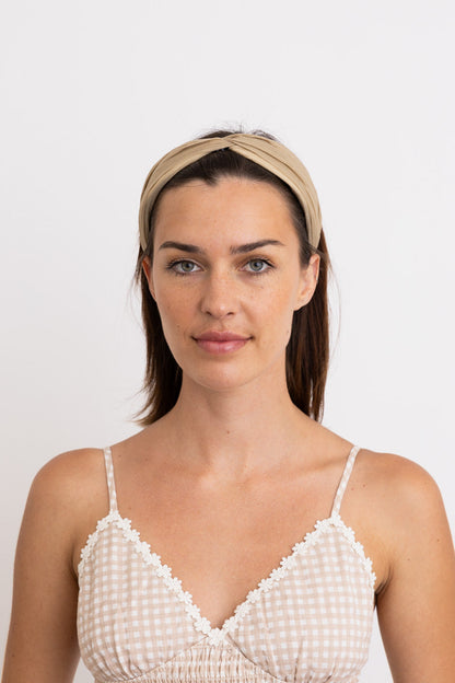 Pleated Solid Color Summer Headband??-Soul Flow Apparel
