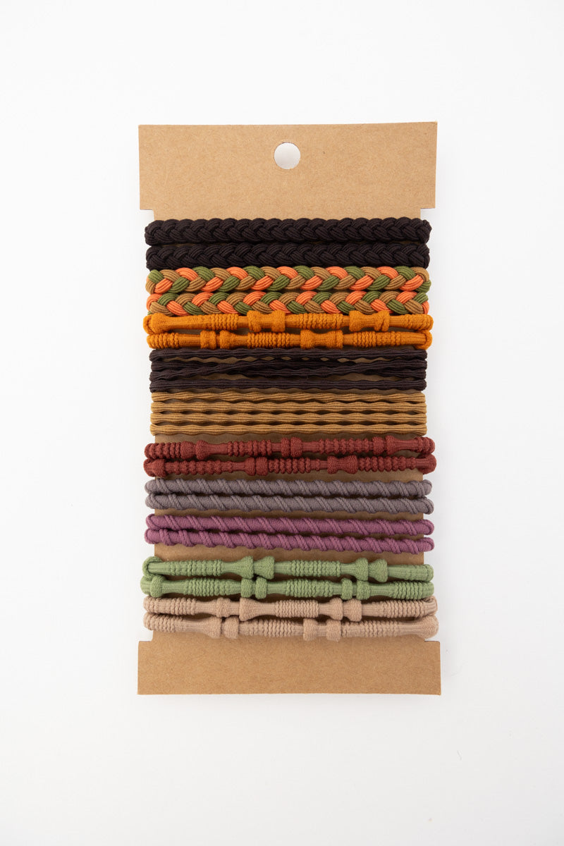 Braided Hair Tie Bracelets – Stackable Boho Set ?????-Soul Flow Apparel