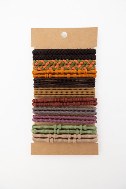 Braided Hair Tie Bracelets – Stackable Boho Set ?????-Soul Flow Apparel