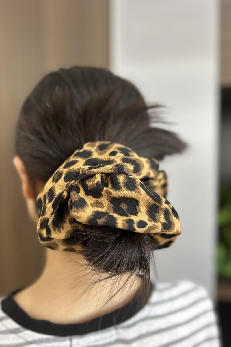 Leopard Print Scrunchies – Wild Animal Hair Rings ?????-Soul Flow Apparel