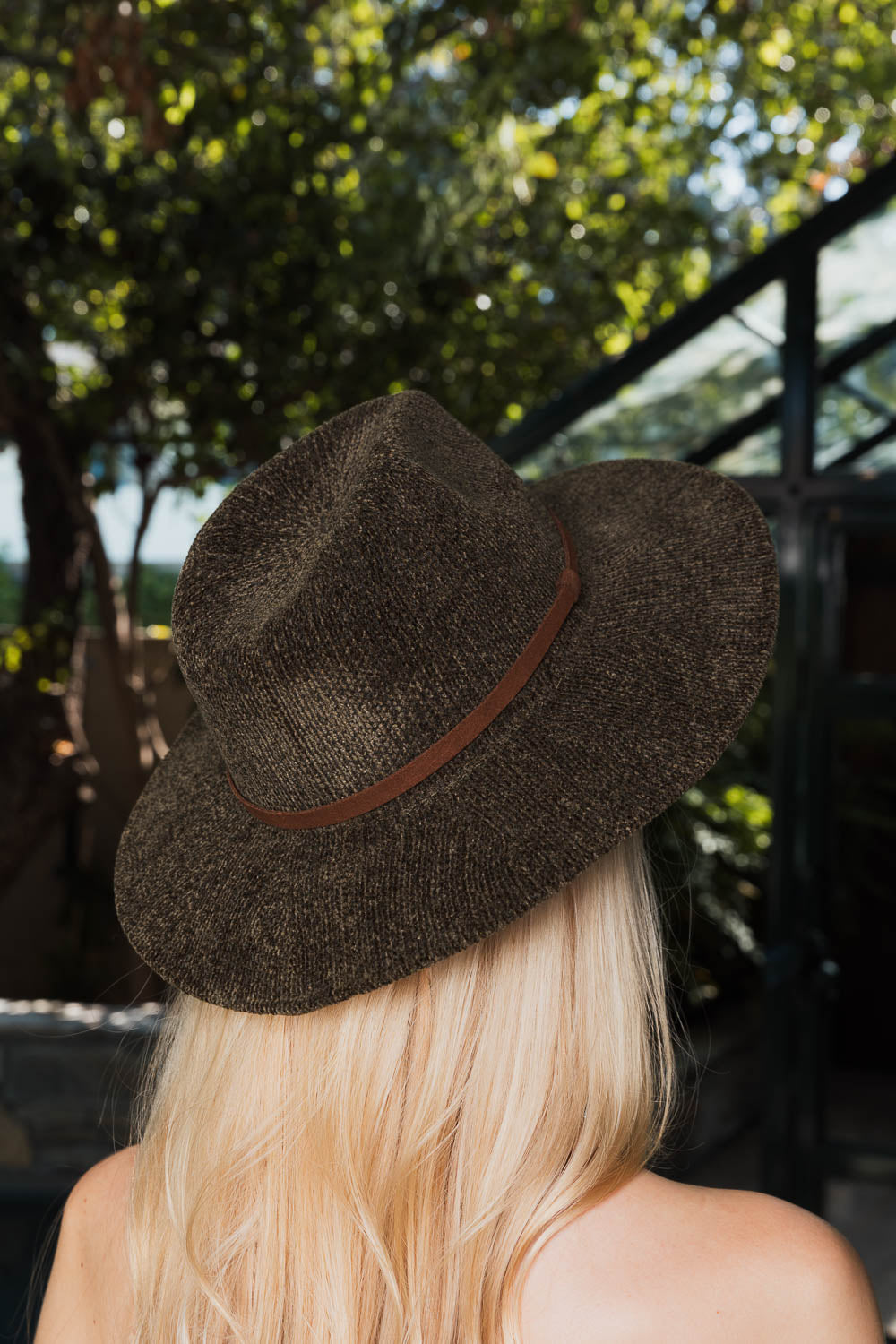 Velvet Peak Corduroy Fedora Hat-Soul Flow Apparel