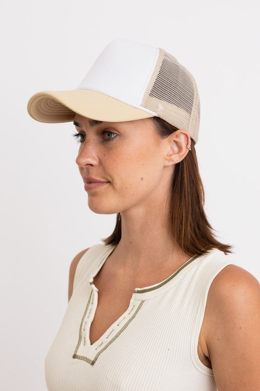 Soul Flow Apparel | Boho Classic Mesh Foam Truckers Hat