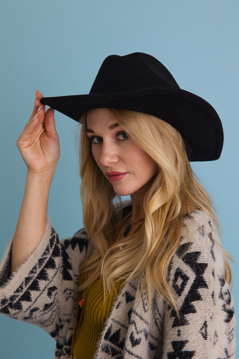 Soul Flow Apparel | Boho Western Love Classic Cowboy Hat