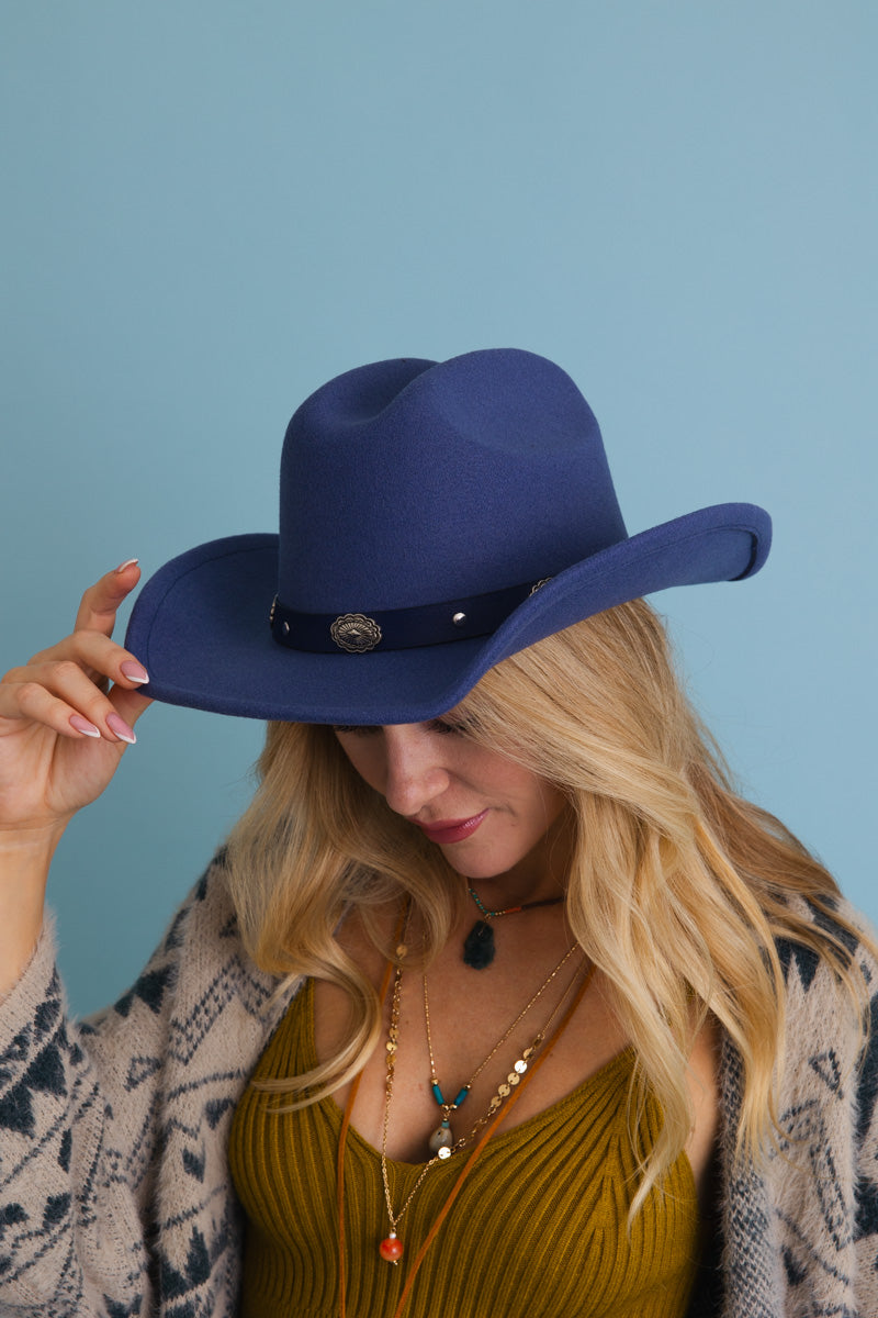 Soul Flow Apparel | Boho Western Love Classic Cowboy Hat