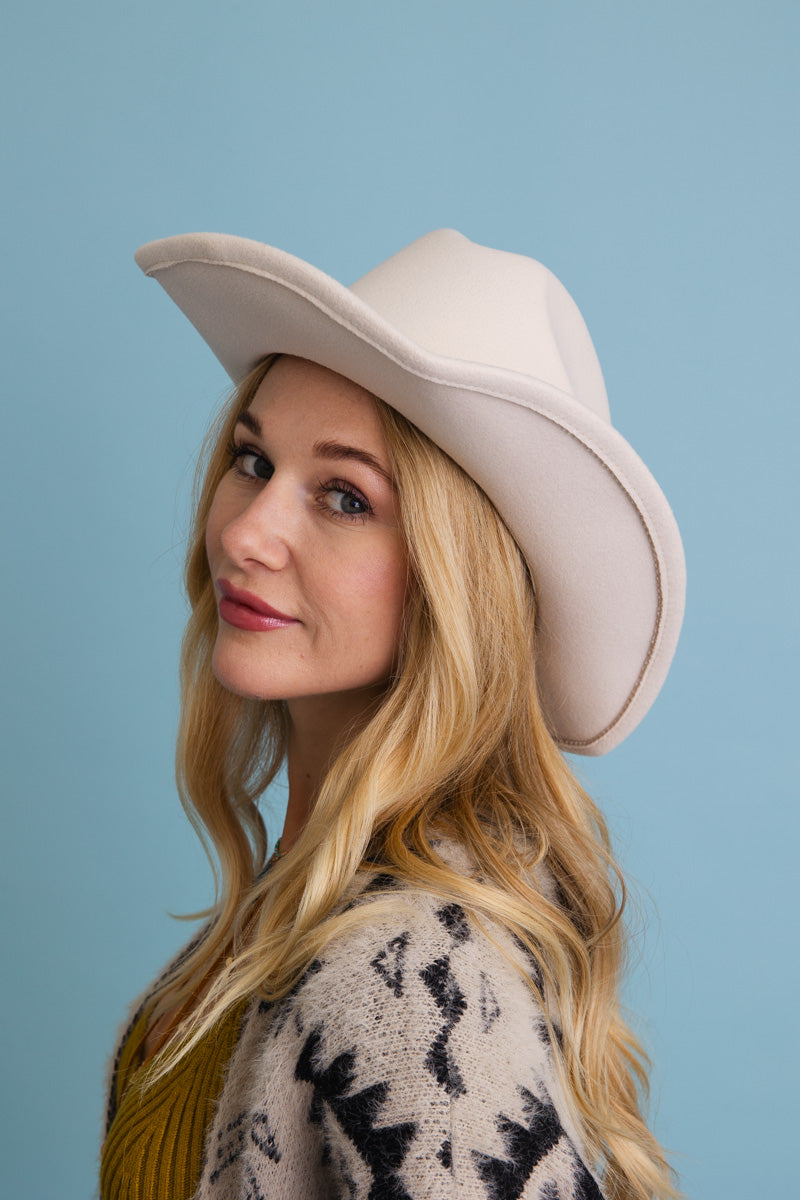 Soul Flow Apparel | Boho Western Love Classic Cowboy Hat