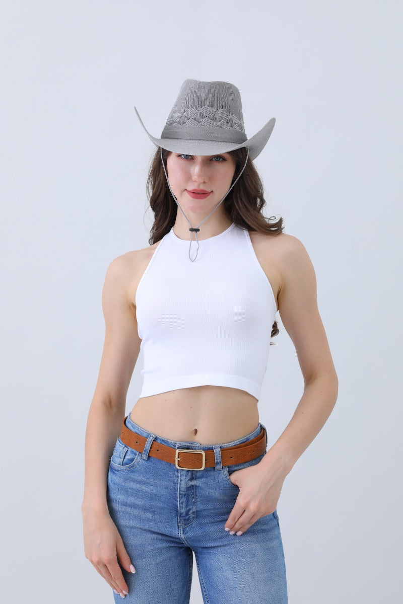 Timeless Solid Cowboy Hat – Vintage Western Essential?????-Soul Flow Apparel