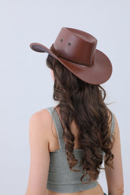 Classic Adjustable Cowboy Hat – Timeless Fit, Modern Comfort??????-Soul Flow Apparel