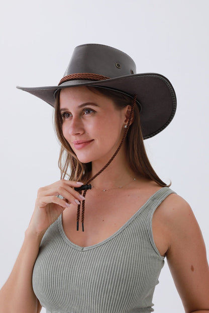 Classic Adjustable Cowboy Hat – Timeless Fit, Modern Comfort??????-Soul Flow Apparel