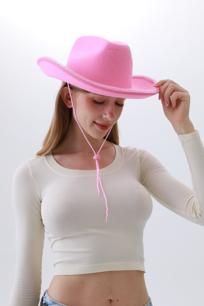 Neon Cowboy Hat – Light-Up Western Party Hat ????????-Soul Flow Apparel