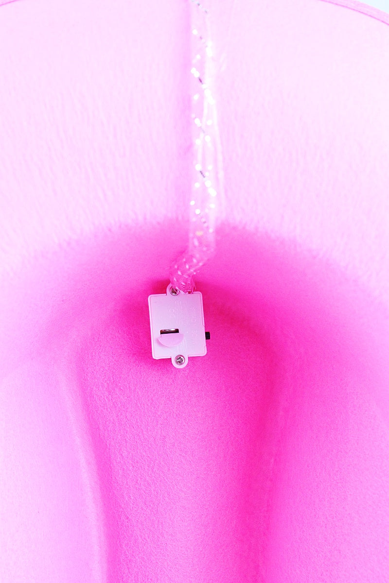 Neon Cowboy Hat – Light-Up Western Party Hat ????????-Soul Flow Apparel