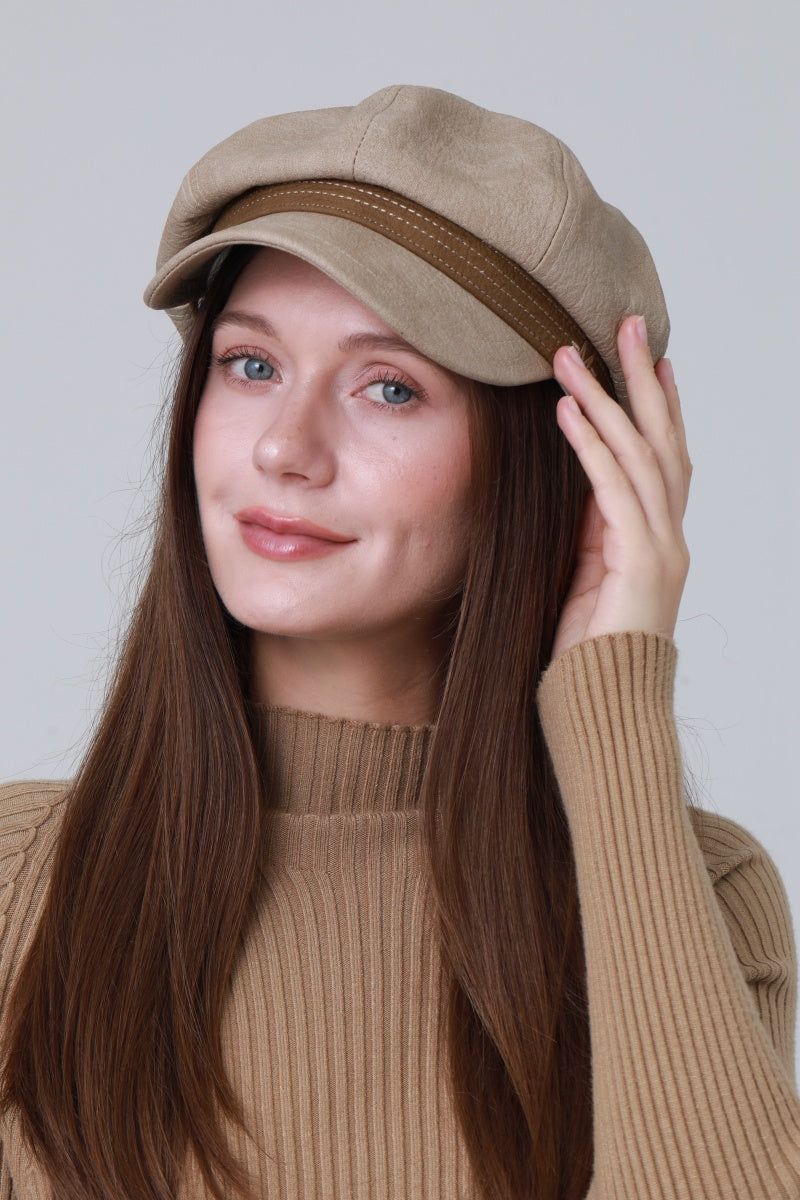 Vintage Military Officer Cap – Classic Lieutenant Style-Soul Flow Apparel