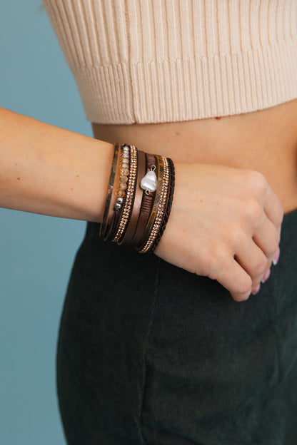 Charmed Memories Boho Multi Strand Bracelet-Soul Flow Apparel