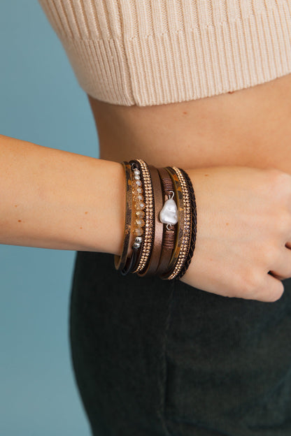 Charmed Memories Boho Multi Strand Bracelet-Soul Flow Apparel