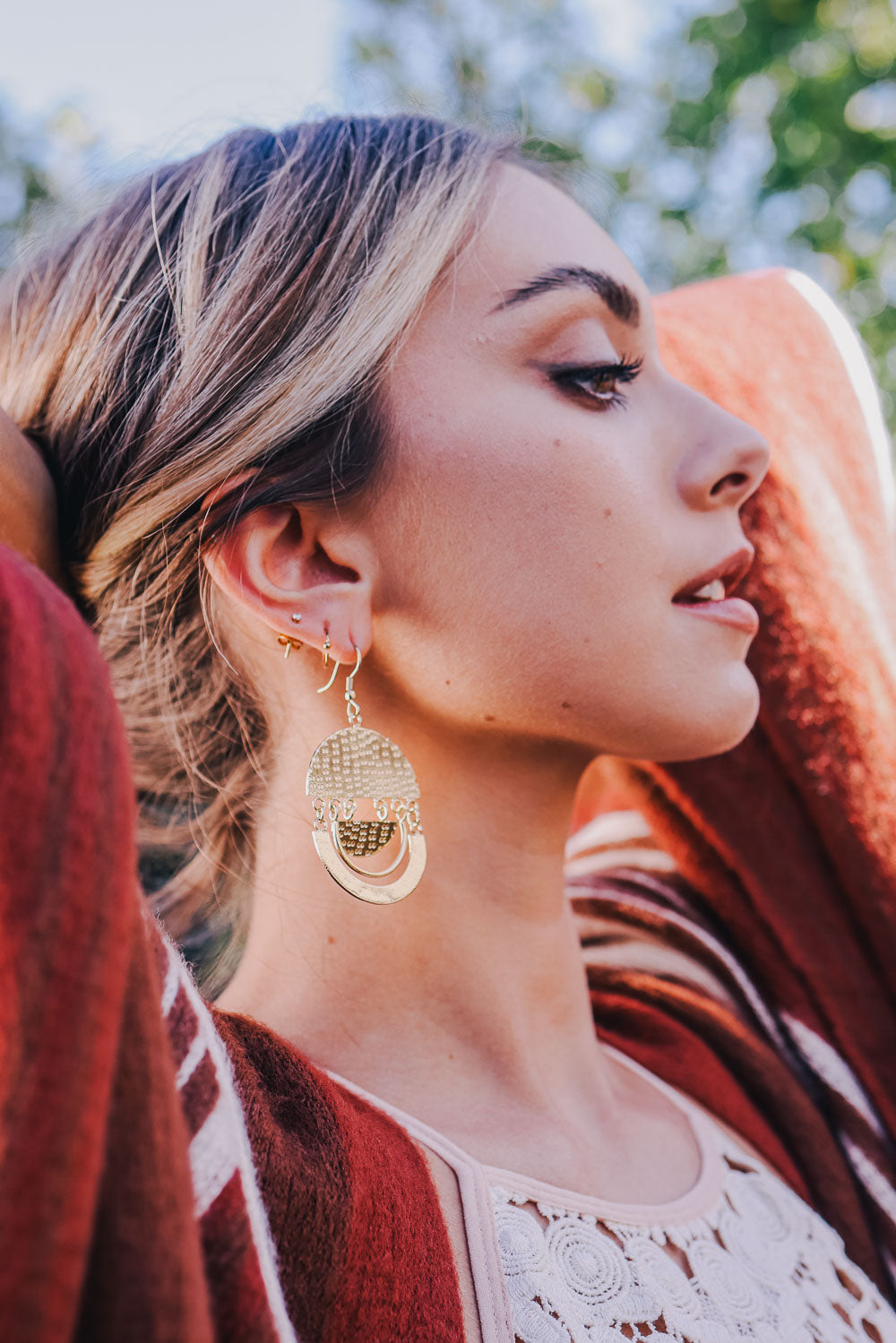 Dangle Rainbow Earrings-Soul Flow Apparel