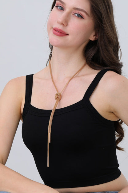 Minimalist Linear Necklace – Modern Geometry & Timeless Style✨ Leto Collection