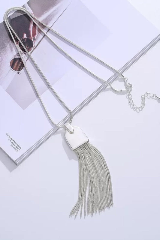 Long Tassel Pendant Necklace - Best Seller for Boutique
