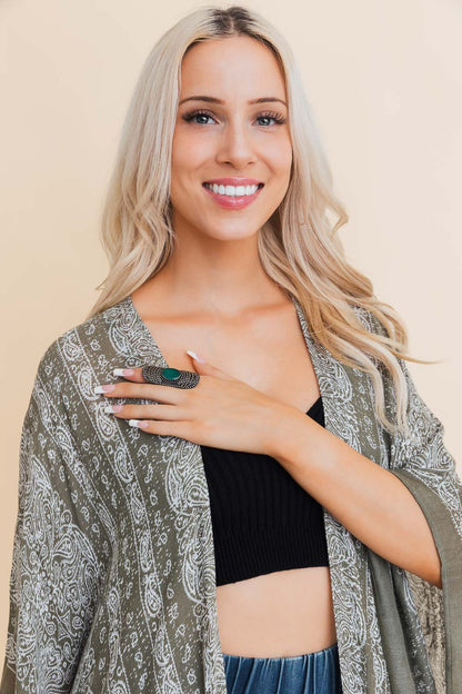 Antique Turquoise Adornment Vintage Ring💍