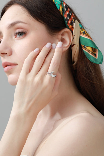 Celestial Moon Nugget Rings – Minimalist Cosmic Jewelry 🌙✨ Leto Collection